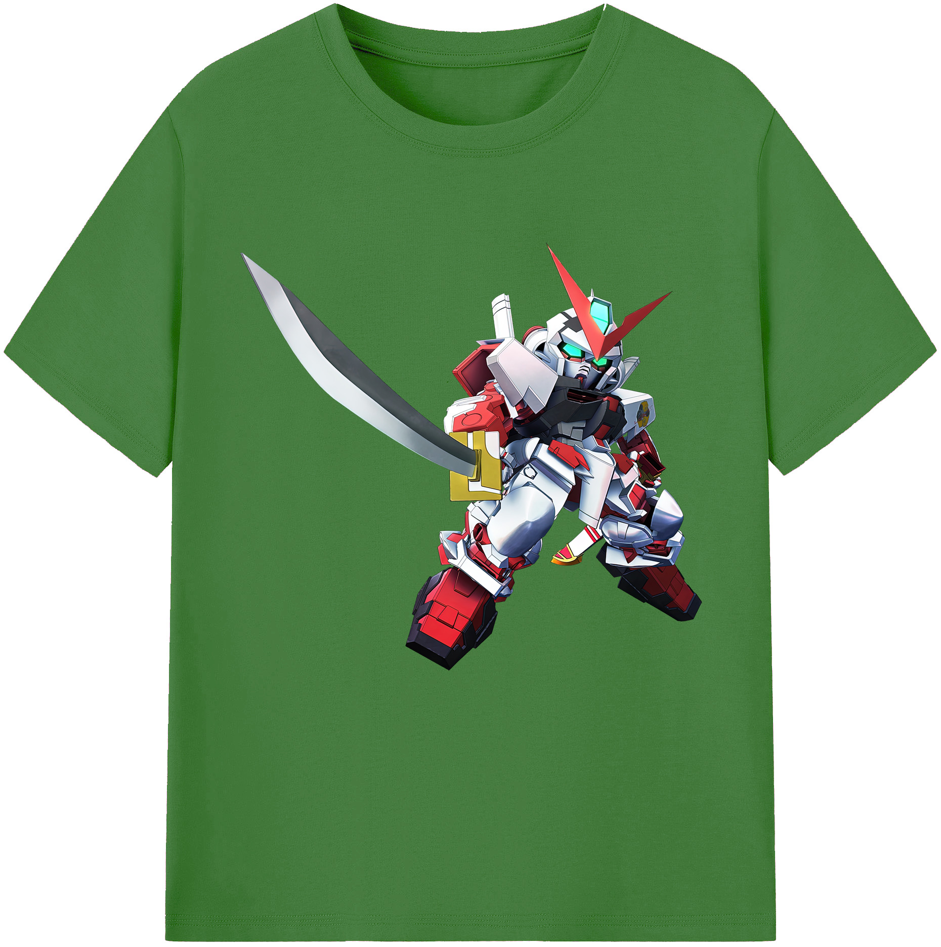 （画像用） 機動戦士ガンダム Mobile Suit Gundam レディースカジュアルプリントTシャツ（綿100％）
